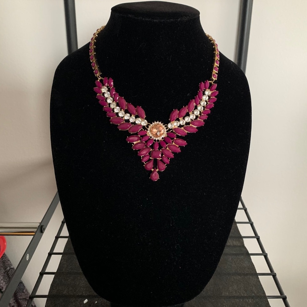 ✨🍇Statement Necklace🍇✨ - Picture 2 of 3